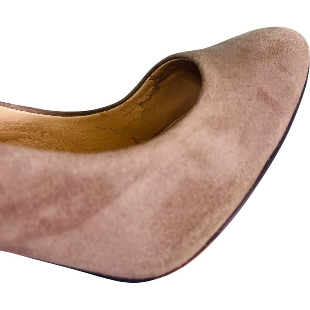 Vince Camuto Dallan Taupe Suede Heels - Picture 10 of 10